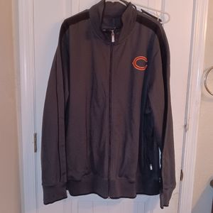Men's Chicago Bears Nike NFL On Field Apparel  Zip up Jacket